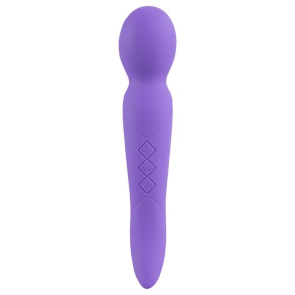 SMILE Wand - Dual Motor Massager Vibrator (Purple)