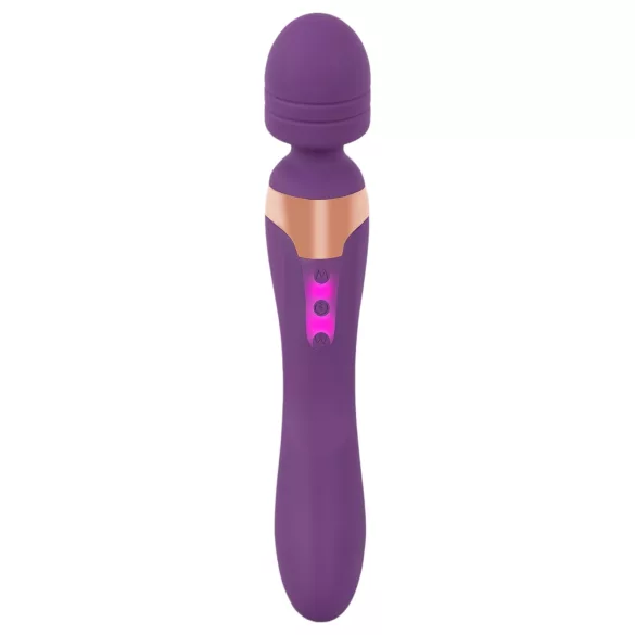 Javida Double - Violet Massaging Vibrator