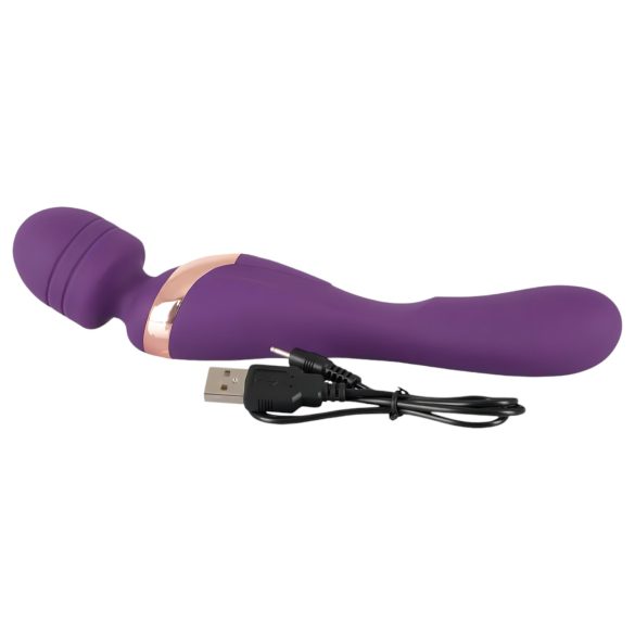 Javida Double - Violet Massaging Vibrator
