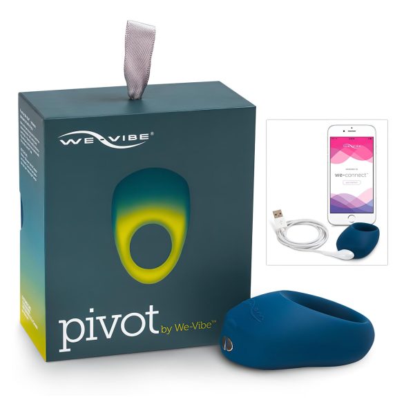 We-Vibe Pivot - Rechargeable Vibrating Ring (Midnight Blue)