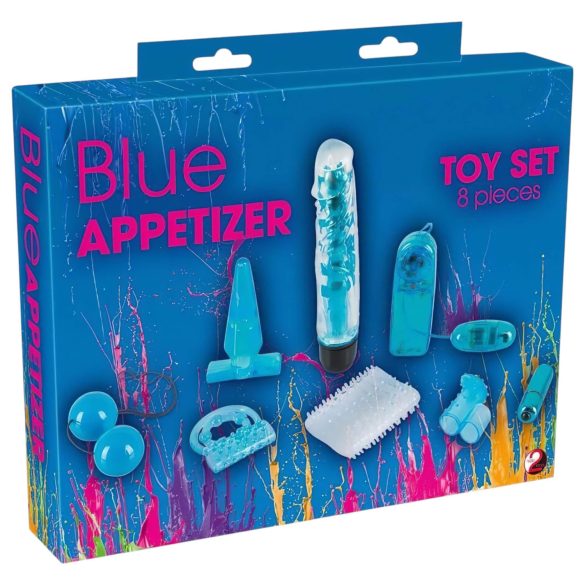 You2Toys - Blue Appetizer - Vibrating Set (8-Piece)