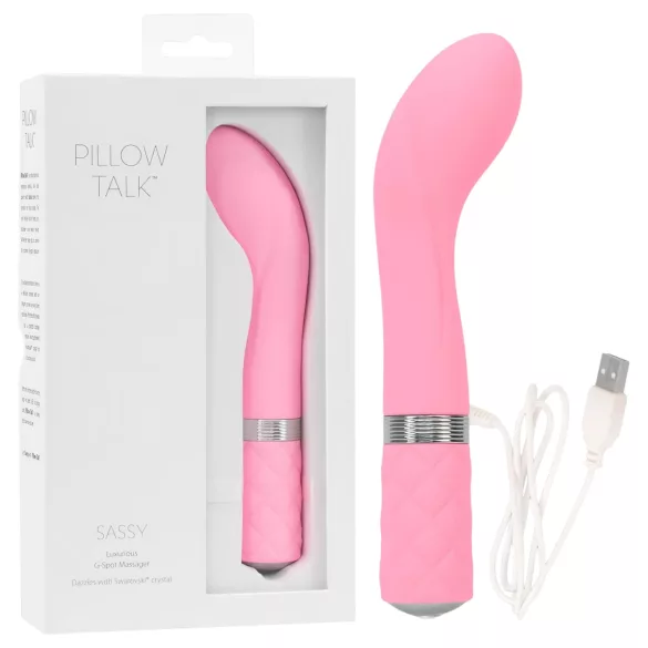 Pillow Talk Sassy - rechargeable G-spot vibrator (pink)