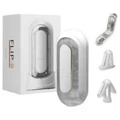 TENGA Flip Zero - vibrating masturbator (white)