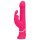 Happyrabbit Thrusting - Rechargeable Thrusting Rabbit Vibrator (Pink)