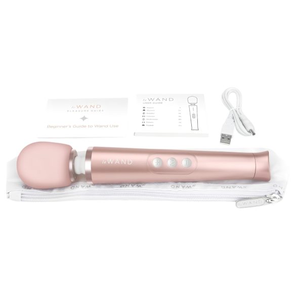 Le Wand Petite - Exclusive Rose Gold Massager Vibrator