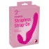 You2Toys - Double2Teaser - strap-on vibrator without harness (pink)