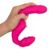 You2Toys - Double2Teaser - strap-on vibrator without harness (pink)
