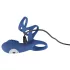 SMILE Couple - Rechargeable Vibrating Penis Sleeve (Blue)