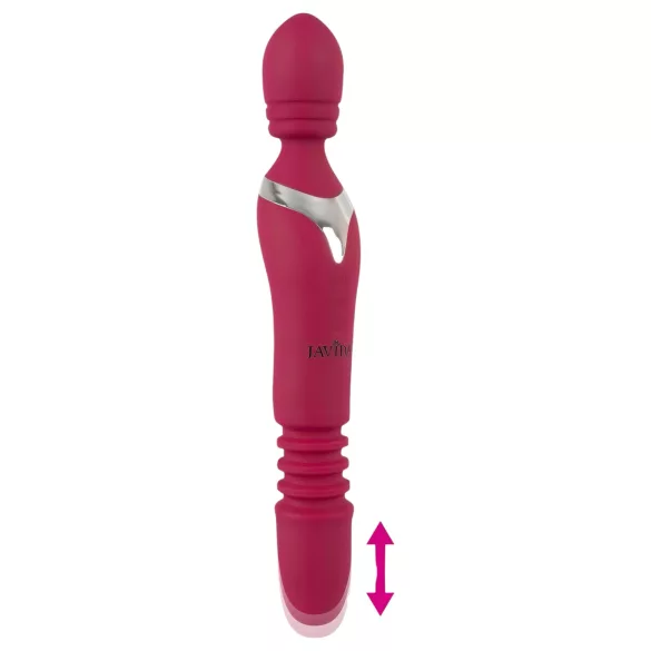 Javida Thrusting - 3‑in‑1 Massaging Vibrator (Red)