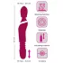 Javida Thrusting - 3‑in‑1 Massaging Vibrator (Red)