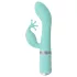 Pillow Talk Kinky - rechargeable, dual‑motor G‑spot vibrator (turquoise)