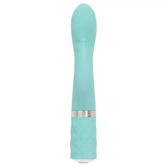 Pillow Talk Kinky - rechargeable, dual‑motor G‑spot vibrator (turquoise)