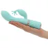 Pillow Talk Kinky - rechargeable, dual‑motor G‑spot vibrator (turquoise)
