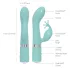 Pillow Talk Kinky - rechargeable, dual‑motor G‑spot vibrator (turquoise)