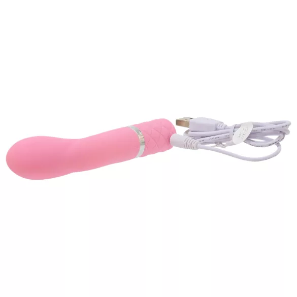 Pillow Talk Racy - rechargeable, slim G-spot vibrator (pink)