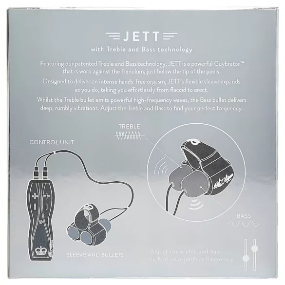 HOT Octopuss JETT - Dual Motor Vibrating Stroker (Black)