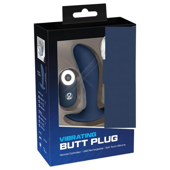 You2Toys - Rechargeable Radio-Controlled Anal Vibrator (Blue)