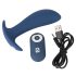 You2Toys - Rechargeable Radio-Controlled Anal Vibrator (Blue)