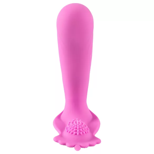 SMILE G-Spot Panty - wearable, rechargeable, remote-controlled vibrator (pink)