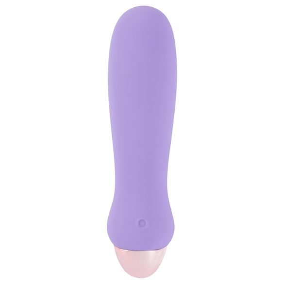 Cuties Mini Purple - Rechargeable Silicone Wand Vibrator (Purple)