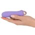 Cuties Mini Purple - Rechargeable Silicone Wand Vibrator (Purple)