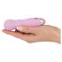 Cuties Mini Rose - Rechargeable Wave Vibrator (Pink)