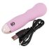 Cuties Mini Rose - Rechargeable Wave Vibrator (Pink)