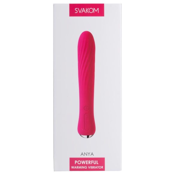 Svakom Anya - Rechargeable Warming Rod Vibrator (Red)