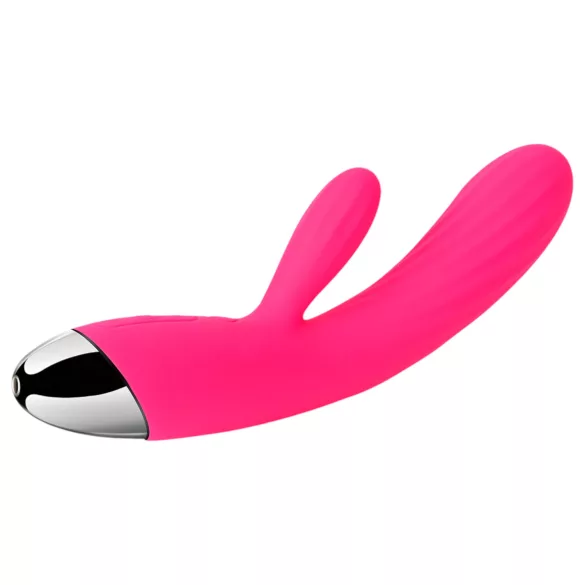 Svakom Angel - Waterproof, Warming, Dual-action Vibrator (Red)