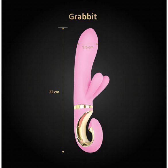 G-Vibe GRabbit - Rechargeable 3-Motor G-Spot Vibrator (Pink)