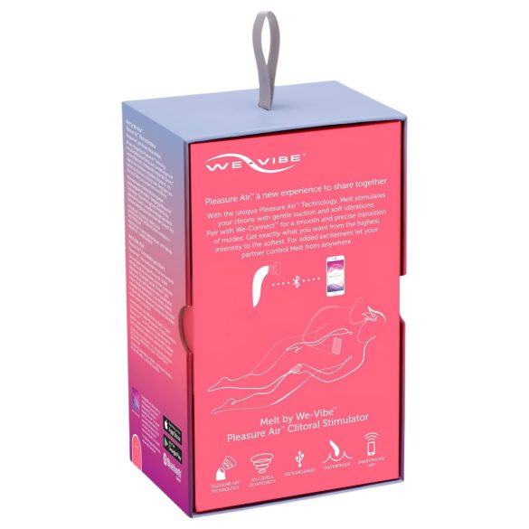 We-Vibe Melt - Smart Airwave Clitoral Stimulator (Coral)