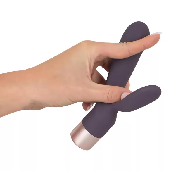 You2Toys Elegant Rechargeable Dual Vibrator with Clitoral Arm (Purple)