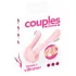 Couples Choice - 2‑motor couples vibrator (pink)