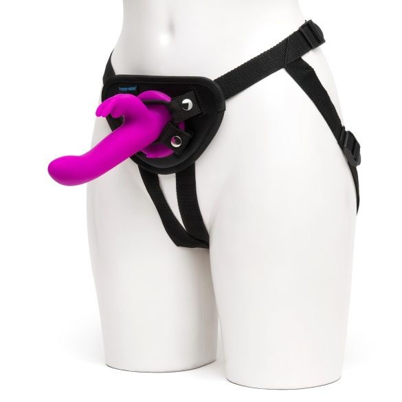 Happyrabbit Strap-On - Bunny Vibrator (Purple)