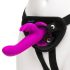 Happyrabbit Strap-On - Bunny Vibrator (Purple)