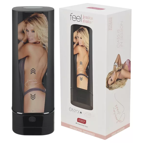 Kiiroo Onyx+ Jessica Drake - Interactive Masturbator (Black)
