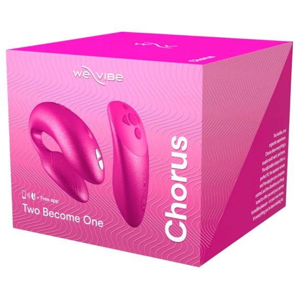 We-Vibe Chorus - Rechargeable Smart Couple's Vibrator (Pink)