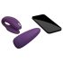 We-Vibe Chorus - Rechargeable Smart Couple's Vibrator (Purple)