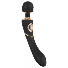 Cleopatra Wand - rechargeable massaging vibrator (black)
