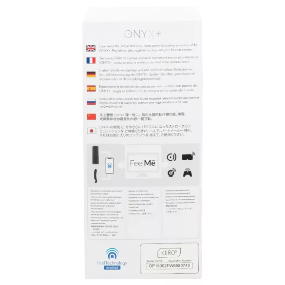 Kiiroo Onyx+ - Interactive Masturbator (Black)