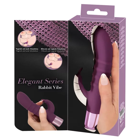 Rabbit Vibe - Rechargeable G-Spot & Clit Vibrator (Purple)