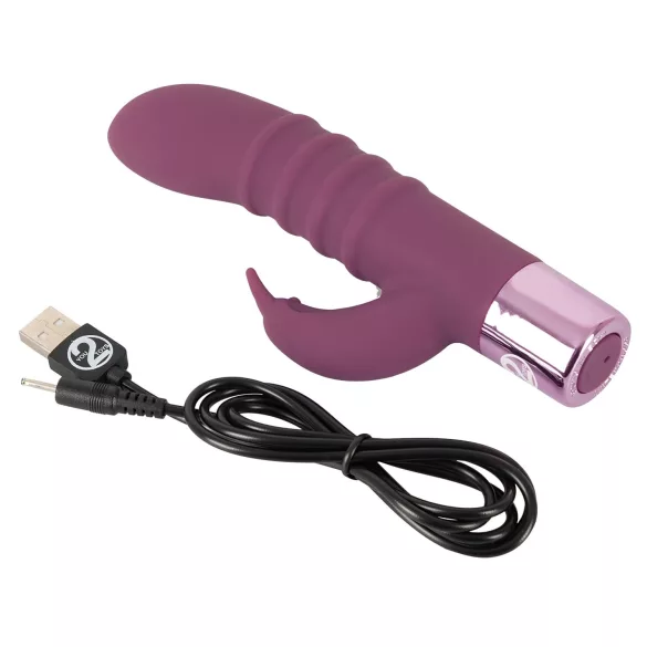Rabbit Vibe - Rechargeable G-Spot & Clit Vibrator (Purple)