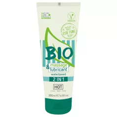 HOT Bio 2IN1 - Water-based Lubricant & Massage Gel (200ml)