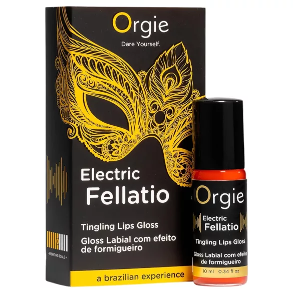 Orgie Electric Fellation - tingling lip gloss (10 ml)