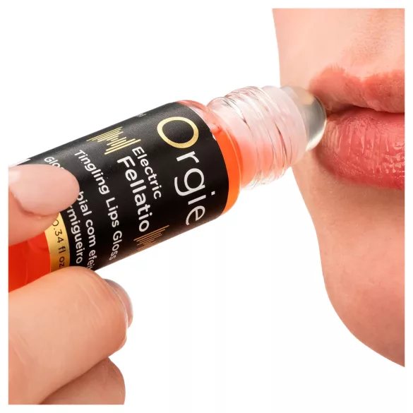 Orgie Electric Fellation - tingling lip gloss (10 ml)