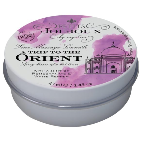 Petits Joujoux Orient - Massage Candle 43ml - Pomegranate & White Pepper