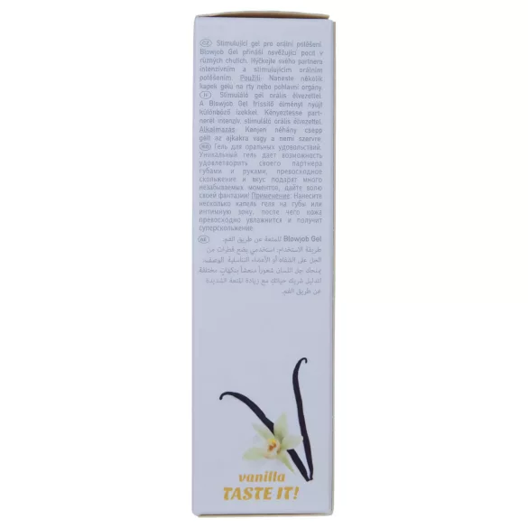 Vanilla Flavored Oral Pleasure Gel (50ml)