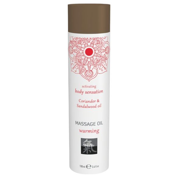 Shiatsu Warming Massage Oil - Coriander & Sandalwood 100ml
