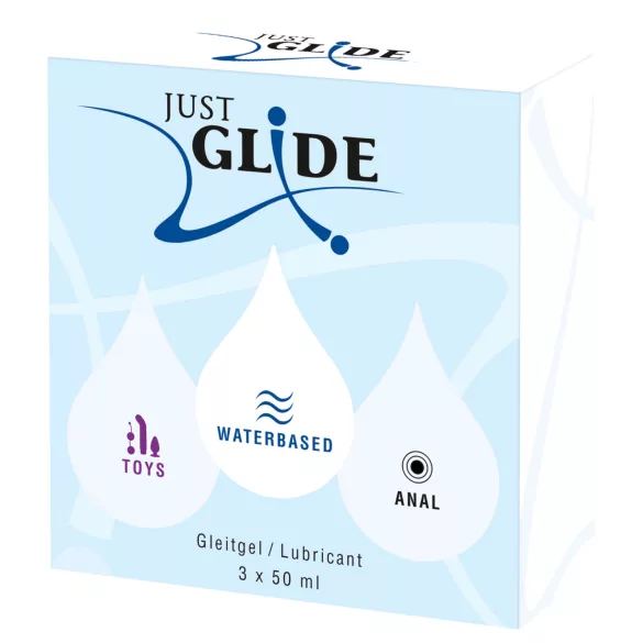 Just Glide Lubricant Set (3x50ml)