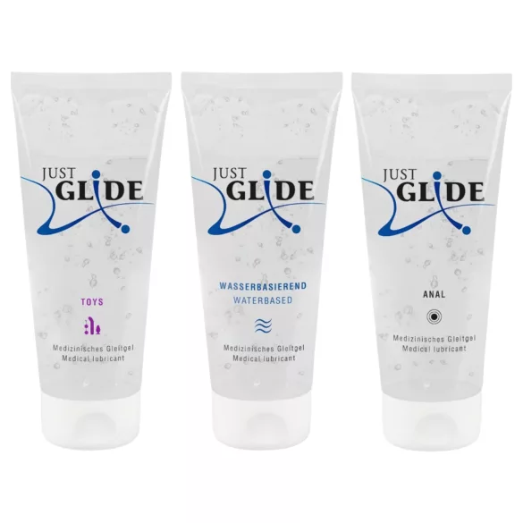 Just Glide Lubricant Set (3x200ml)